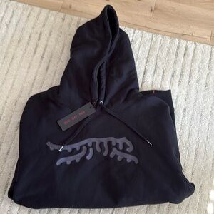 Sun Day Red Black Logo Hoodie